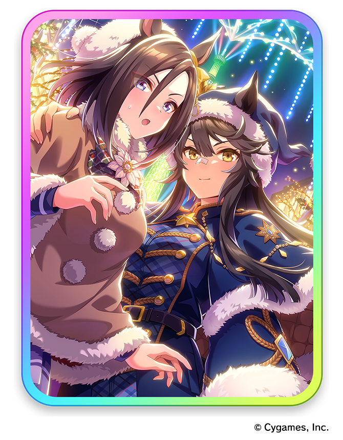 ウマ娘コラボウォッチ(ケイエスミラクル)＆QUOカード＆ブロマイド ウマ娘】ケイエスミラクル イラストカード - メルカリ