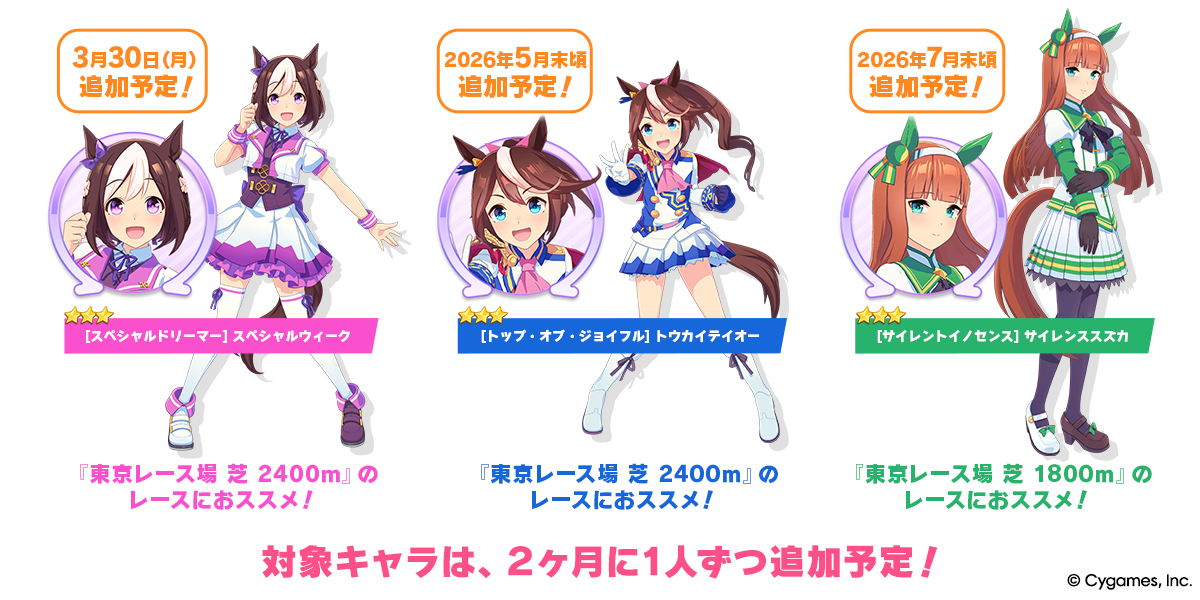 News｜ウマ娘 プリティーダービー 公式ポータルサイト｜Cygames